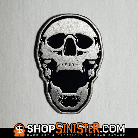 SV-Screaming Skull Pin