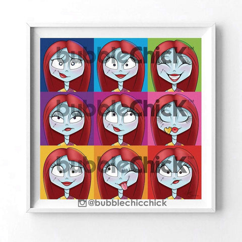 BC-Sally Faces - 10x10