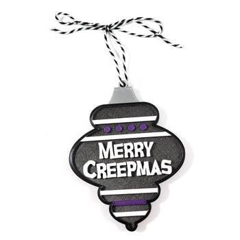 PV-Merry Creepmas 3D Printed Spooky Christmas Ornament