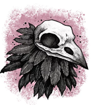GB-Bird Skull - 8x10