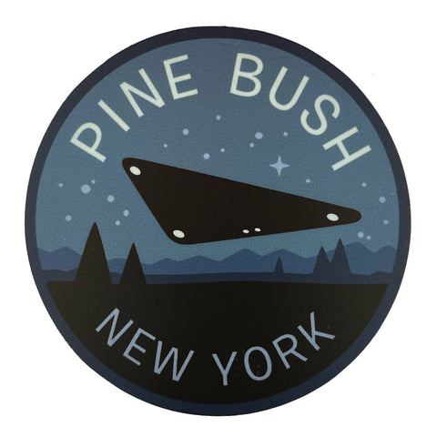 MO-Pine Bush, New York Travel Sticker