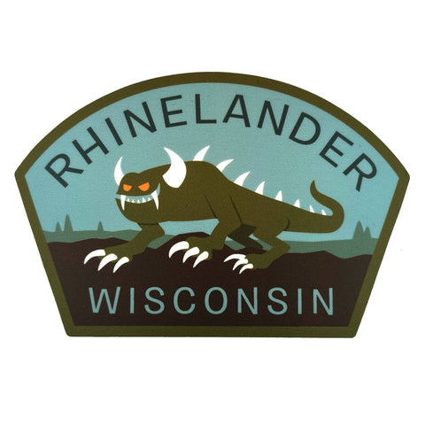 MO-Rhinelander, Wisconsin Travel Sticker