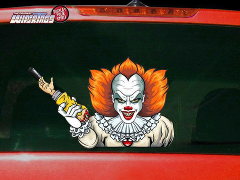 WTS-Crazy Killer Clown WiperTag
