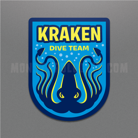 MO-Kraken Dive Team Sticker