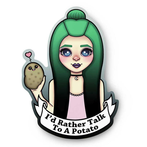 AL-Talk To The Potato Sticker