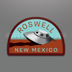 MO-Roswell NM Sticker