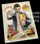 TPW-Eleven Stranger Things Tattoo - 8x10