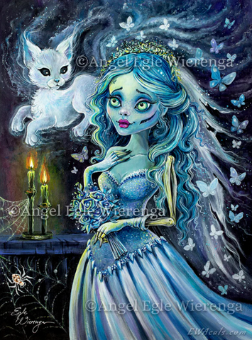 EWA-Emily and Her Ghost Kitty - 8x10