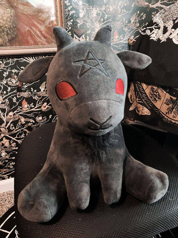 TPICW-Witchy Baby Goat Plushie - Black