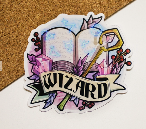 NNA-Wizard Class Sticker