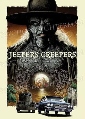 PSM-Jeepers Creepers - 12x17