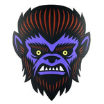 MO-Wolf Man Head Sticker