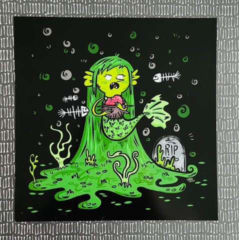 LJA-Zombie Mermaid - 8x10