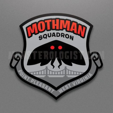 MO-Mothman Squadron Sticker