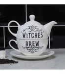 AOE-Crescent Witches Brew Tea Pot (14025)