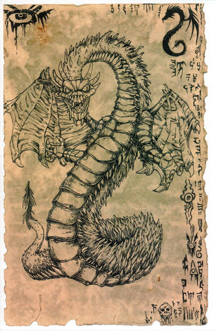 H-Yig The Father Of Serpents - 11x17