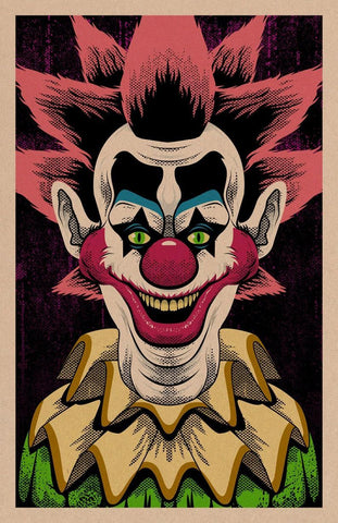 MR-Killer Clown (Spikey) - 11x17