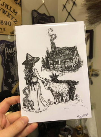TPICW-Cottage Witch - 5x7