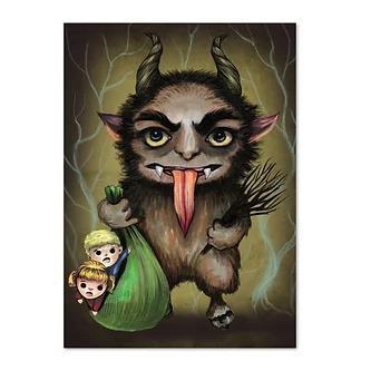 GB-Cute Krampus - 8.5x11 (7801)