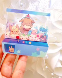 TK-Pokemon Claw Game Sticker - Evee
