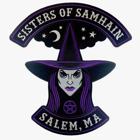 MO-Sisters Of Samhain Witch Back Patch