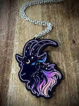 CUR-Starry Night Goat Necklace