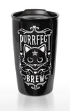 AOE-Purrfect Brew Double Walled Mug (14131)