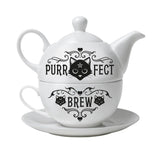 AOE-Purrfect Brew Tea Pot