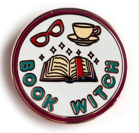 KWAC-Book Witch Enamel Pin