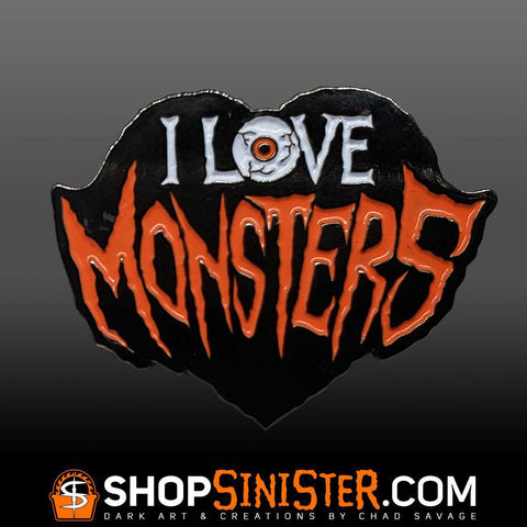 SV-I Love Monsters Pin