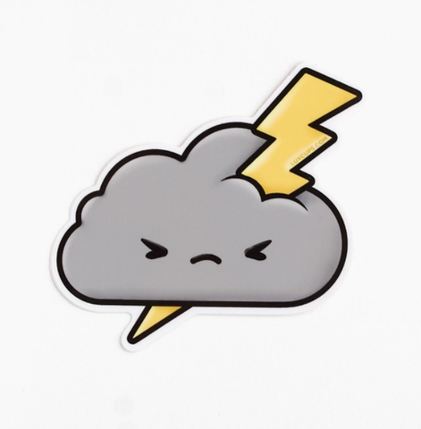 LCC-Grumble Cloud Sticker