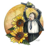 TRA-Leatherface - Flower - 8.5x11