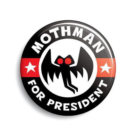 MO-Mothman For President Button