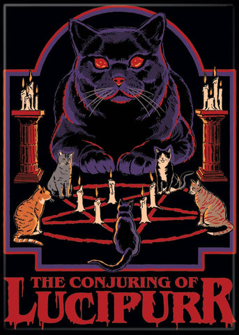 ATB-Steven Rhodes The Conjuring of Lucipurr Magnet