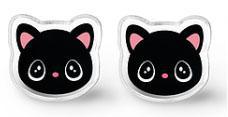 AL-Kawaii Black Cat Earrings