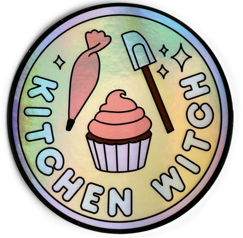 KWAC-Kitchen Witch Sticker