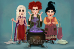 DD-Sanderson Sisters - 12x18