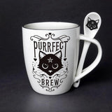 AOE-Purrfect Brew Cup and Spoon