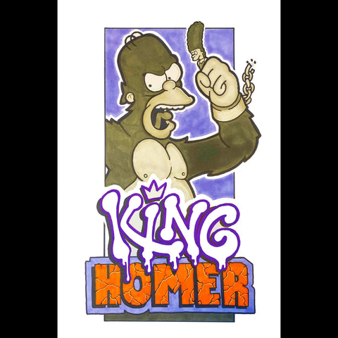 TH-King Homer - 11x17