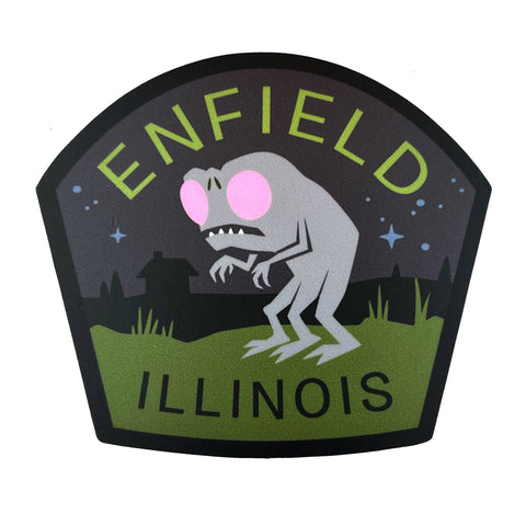 MO-Enfield, Illinois Travel Sticker