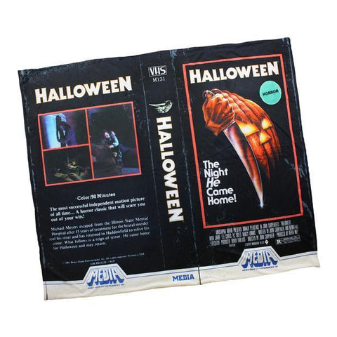 CCO-Halloween VHS Throw Blanket