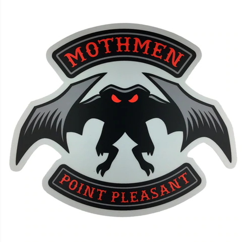 MO-Mothman Motorcycle Club Sticker