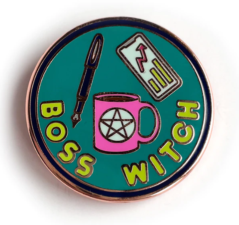 KWAC-Boss Witch Enamel Pin