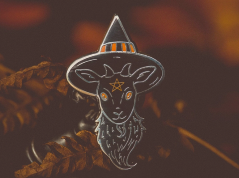 TPICW-Witch Goat Pin