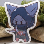 MGC-Rogue Cat DnD Inspired Tabletop Gaming Sticker - 2.5"
