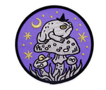 CATC-Grumpy Toad Witch - Embroidered Patch