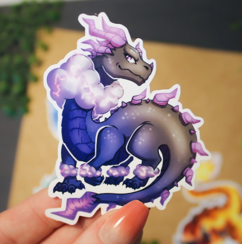NNA-Elemental Dragon Sticker - Air