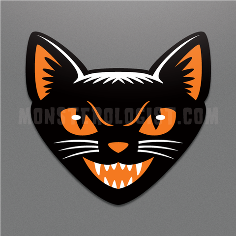 MO-Black Cat Sticker