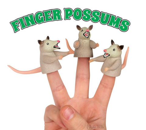 AM-Finger Puppet Possums (12971)