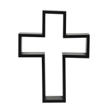 SD-Black Crucifix Shelving Display